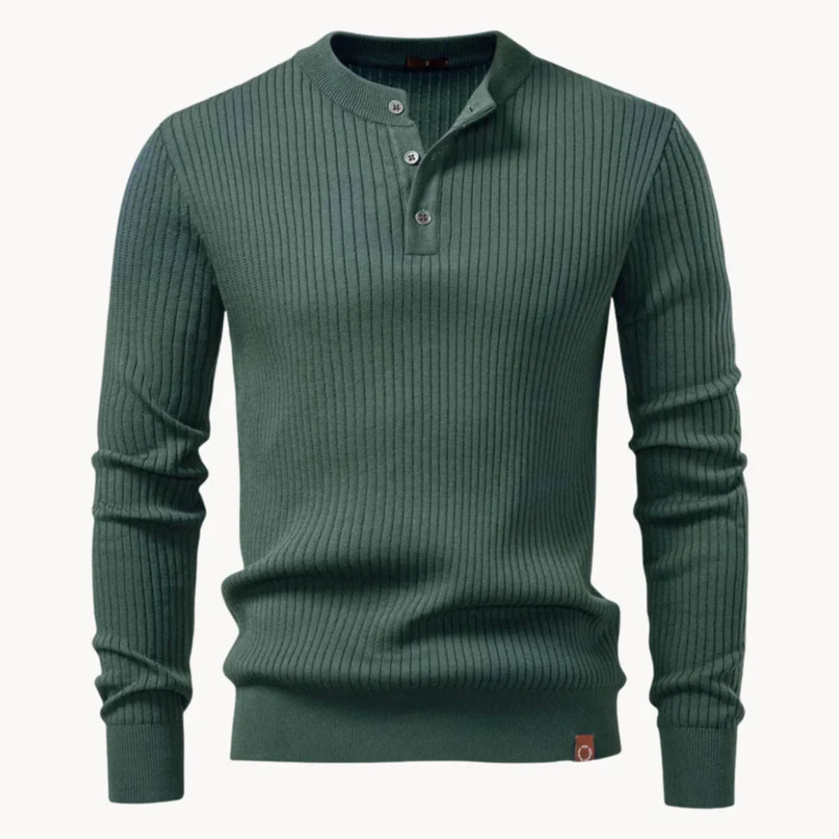 Antoine - Modern Crew Neck Textured Sweater | By Mason & Reed London