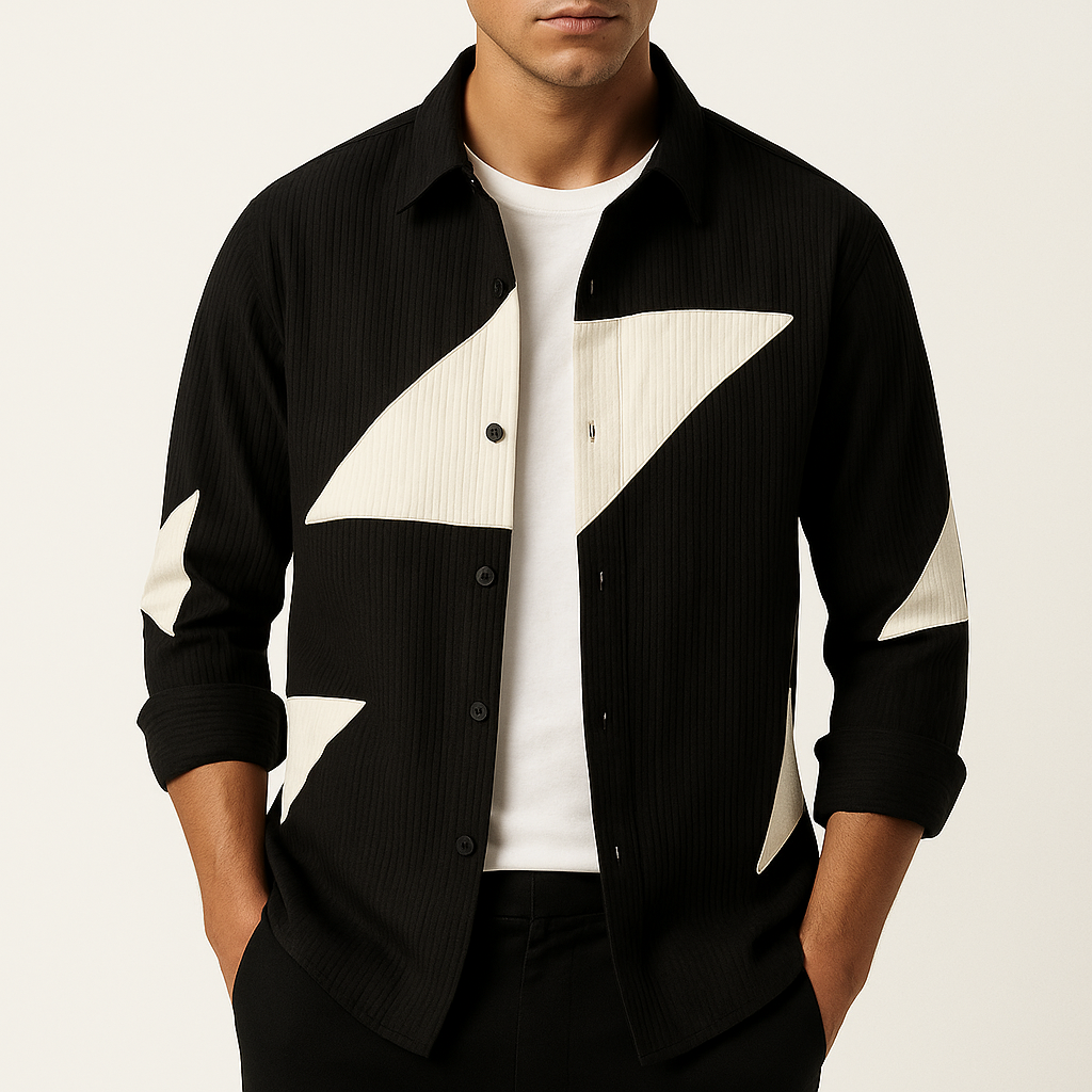 Ian - Classic Resort Stripe Shirt | By Mason & Reed London