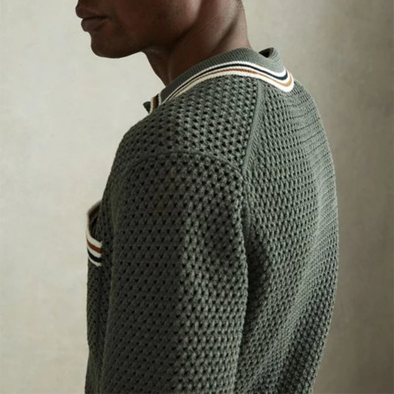 Kody - Smart Casual Knit Polo Shirt | By Mason & Reed London