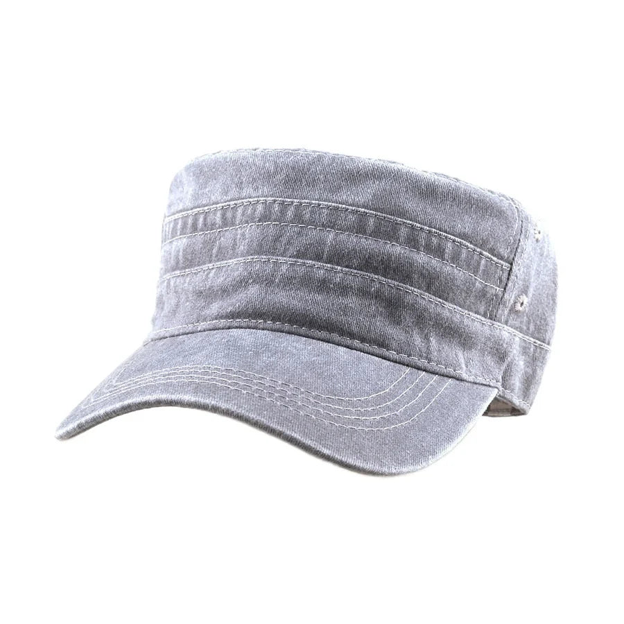 Lars - Vintage Field Cadet Cap | By Mason & Reed London