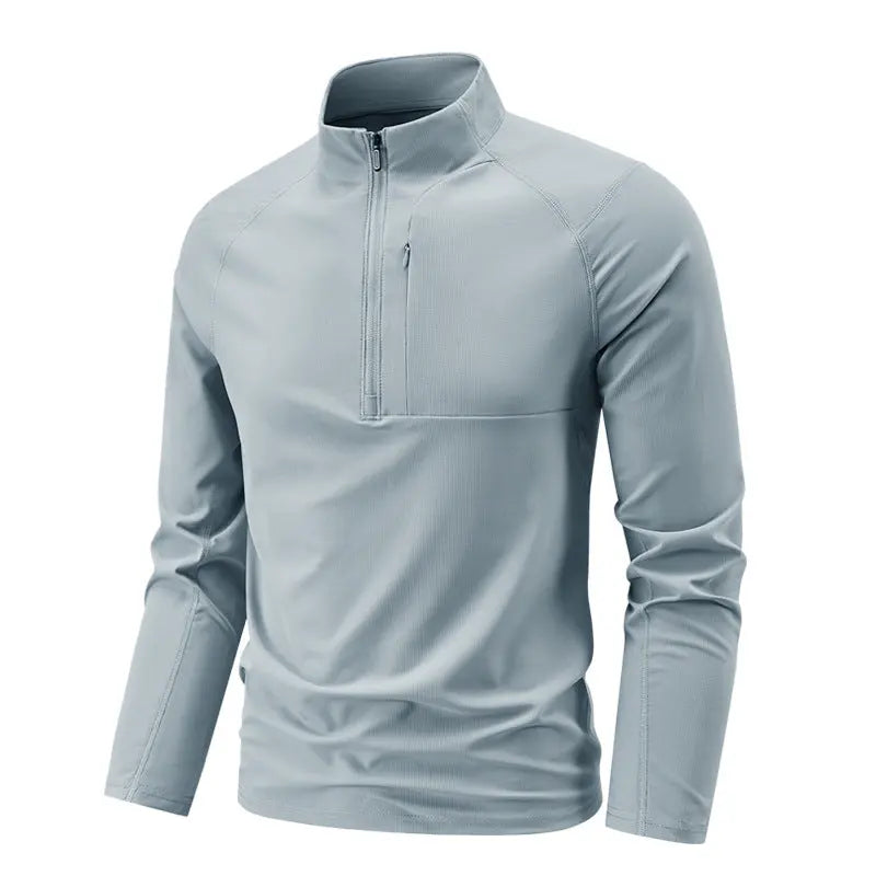 Dalton - Sport Fit Zip Active Tee | By Mason & Reed London