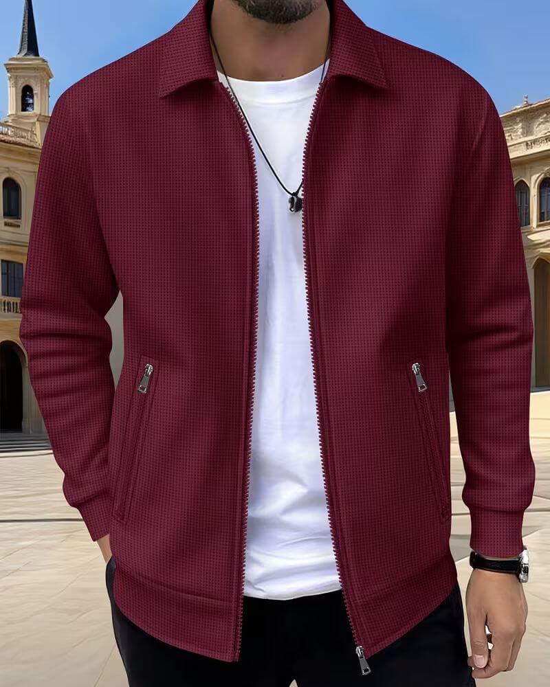 Erik- Modern Textured Jacket | By Mason & Reed London