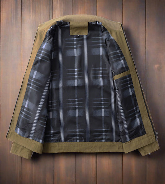 Rockwell - Rugged Canvas Utility Jacket | By Mason & Reed London