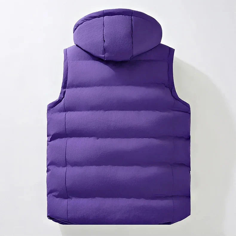 Edwin - All-Season Hooded Vest | By Mason & Reed London