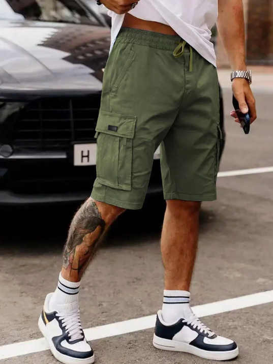 Elias - Multi-Pocket Cargo Shorts | By Mason & Reed London