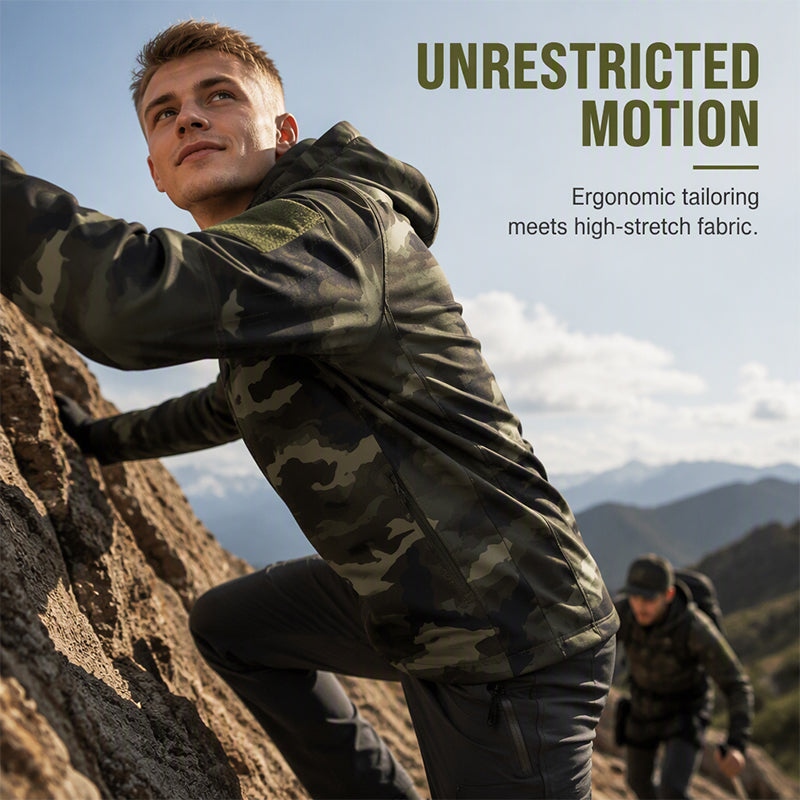Alonzo - Caius - Tactical Outdoor Camo Jacket | By Mason & Reed London