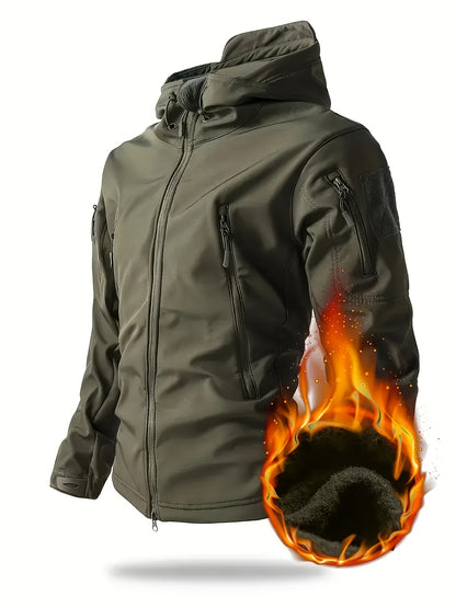 Theodore - Multi-Pocket Hooded Jacket | By Mason & Reed London