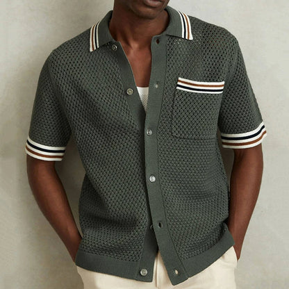 Kody - Smart Casual Knit Polo Shirt | By Mason & Reed London