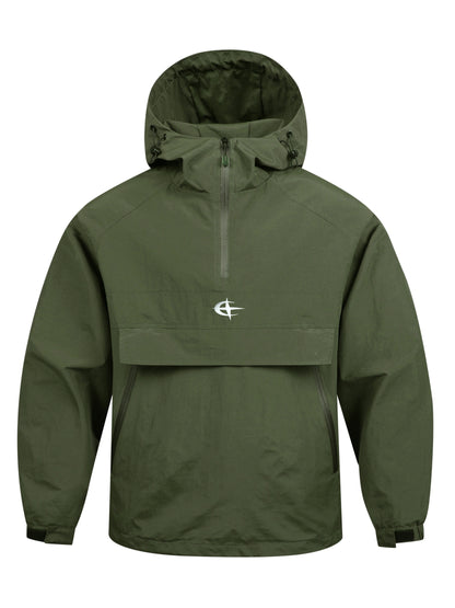 Colton - Modern Half-Zip Hooded Jacket | By Mason & Reed London