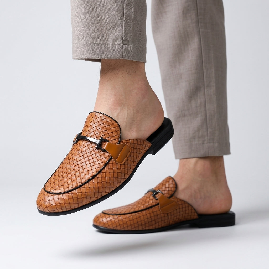 Dustin - Refined Slip-On Mule | By Mason & Reed London