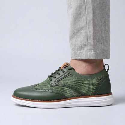 Patrick - Timeless Brogue Walking Sneakers | By Mason & Reed London