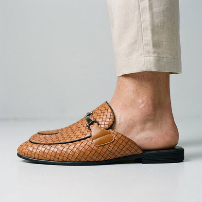 Dustin - Refined Slip-On Mule | By Mason & Reed London