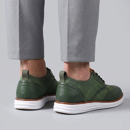 Patrick - Timeless Brogue Walking Sneakers | By Mason & Reed London
