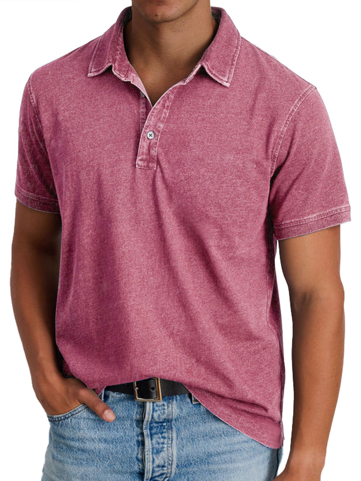 Rocco - Classic Textured Button Shirt | By Mason & Reed London