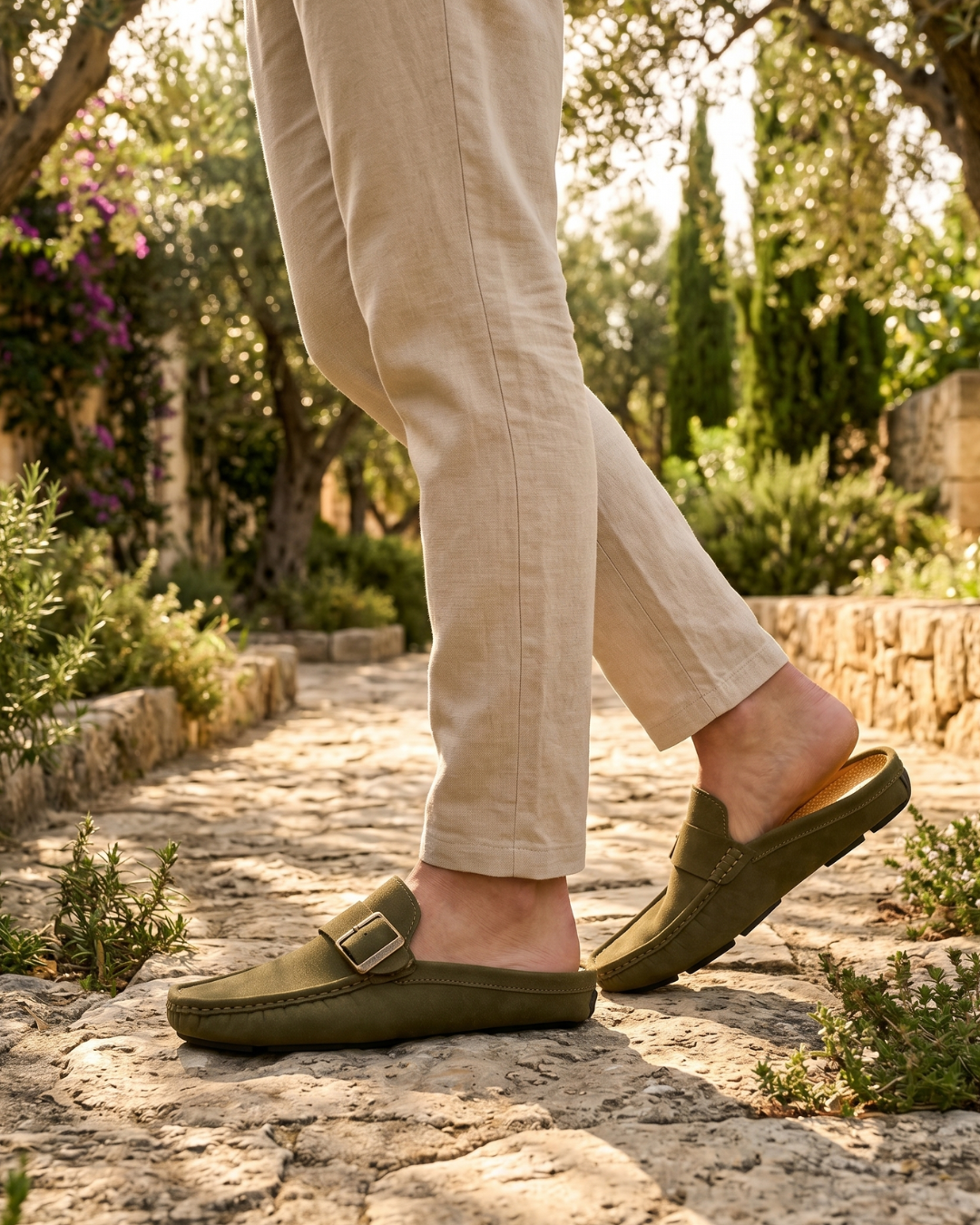 Clay - Relaxed Slip-on Mule Loafers | By Mason & Reed London
