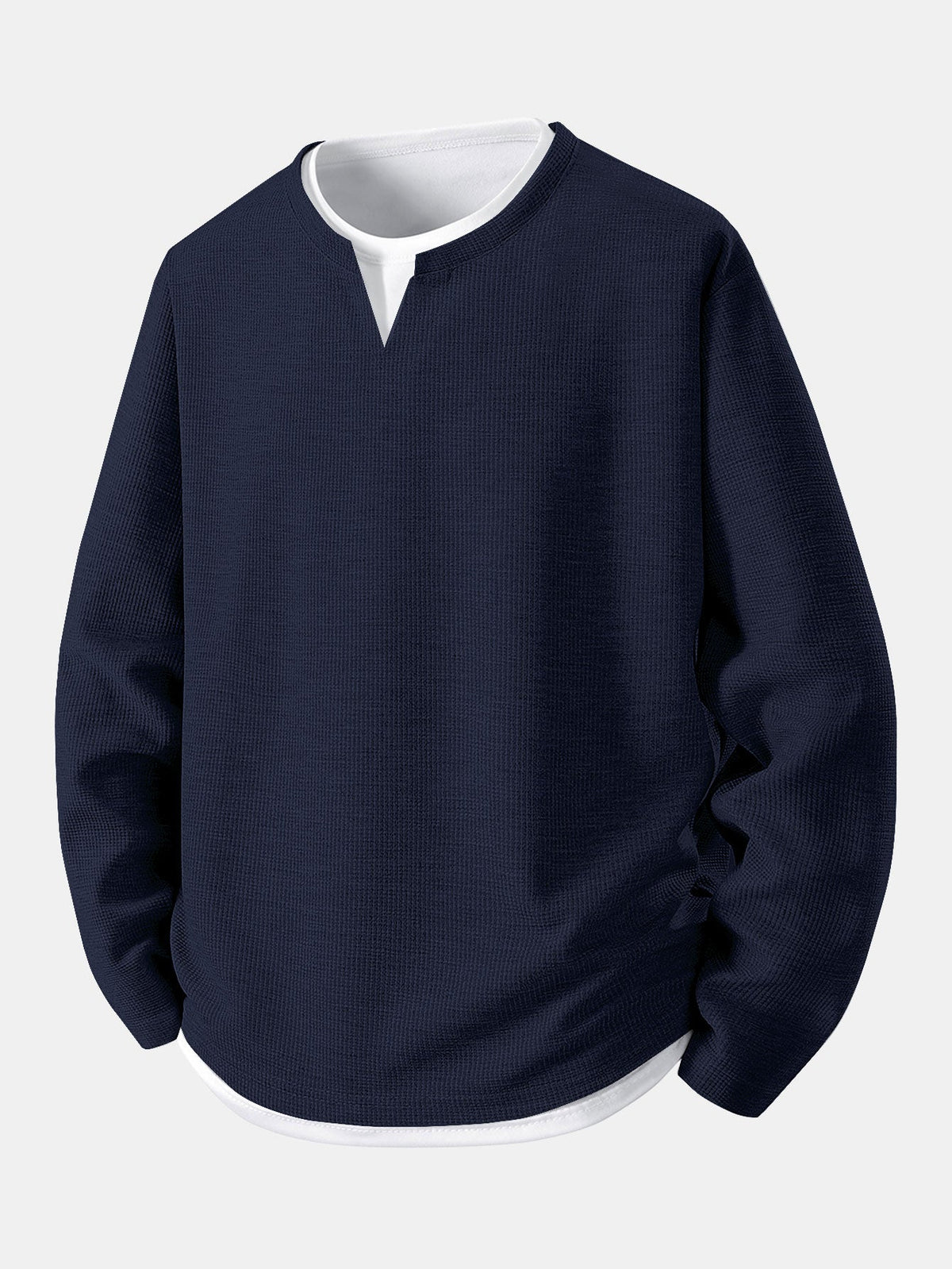 Daniel - Layered Long Sleeve T-Shirt | By Mason & Reed London
