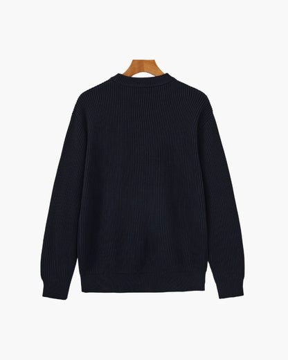 Kenneth - Classic Ribbed Crewneck | By Mason & Reed London