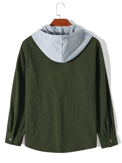 Mika - Relaxed Hooded Overshirt | By Mason & Reed London
