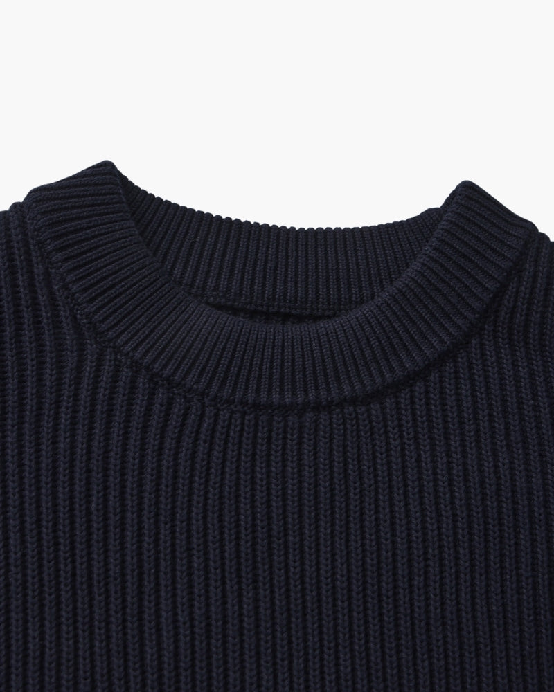 Kenneth - Classic Ribbed Crewneck | By Mason & Reed London