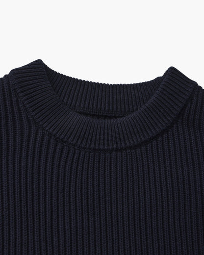 Kenneth - Classic Ribbed Crewneck | By Mason & Reed London