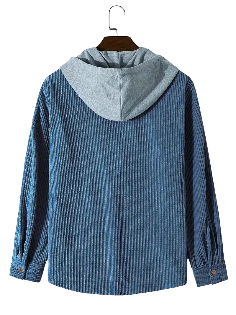Mika - Relaxed Hooded Overshirt | By Mason & Reed London