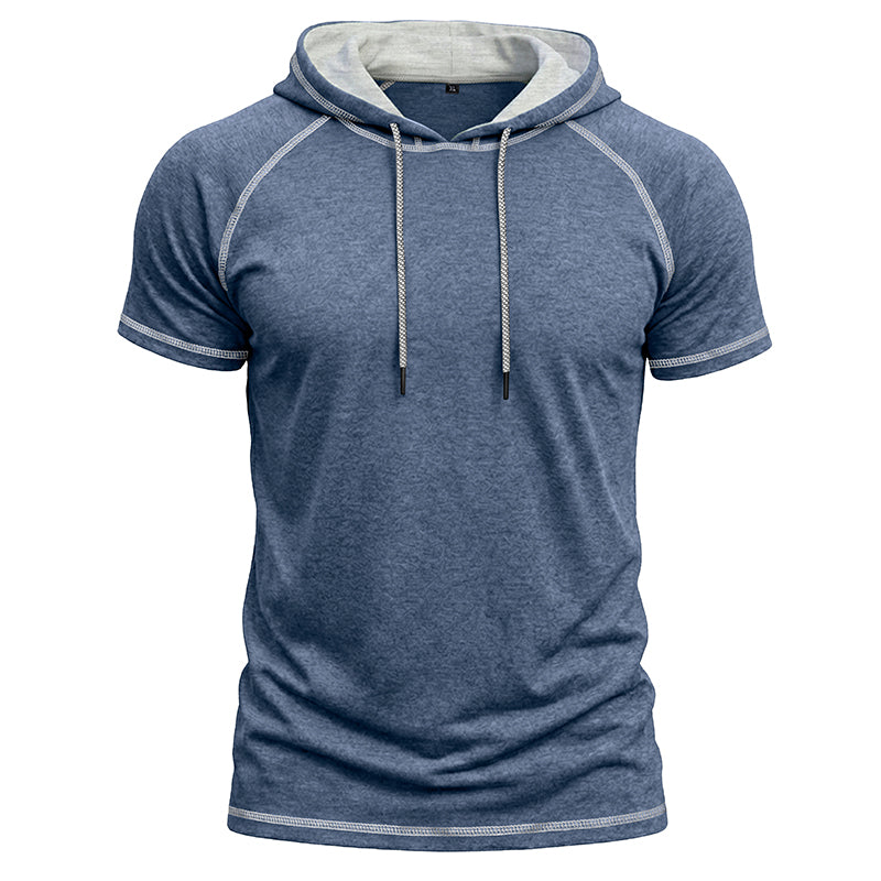 Anthony - Relaxed Fit Hooded T-Shirt | By Mason & Reed London