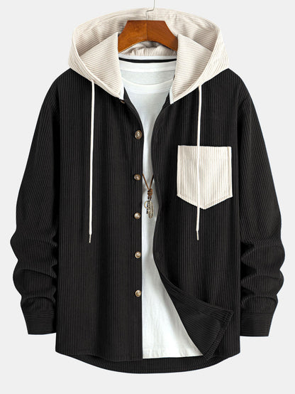 Edwin - Casual Hooded Shirt Jacket | By Mason & Reed London