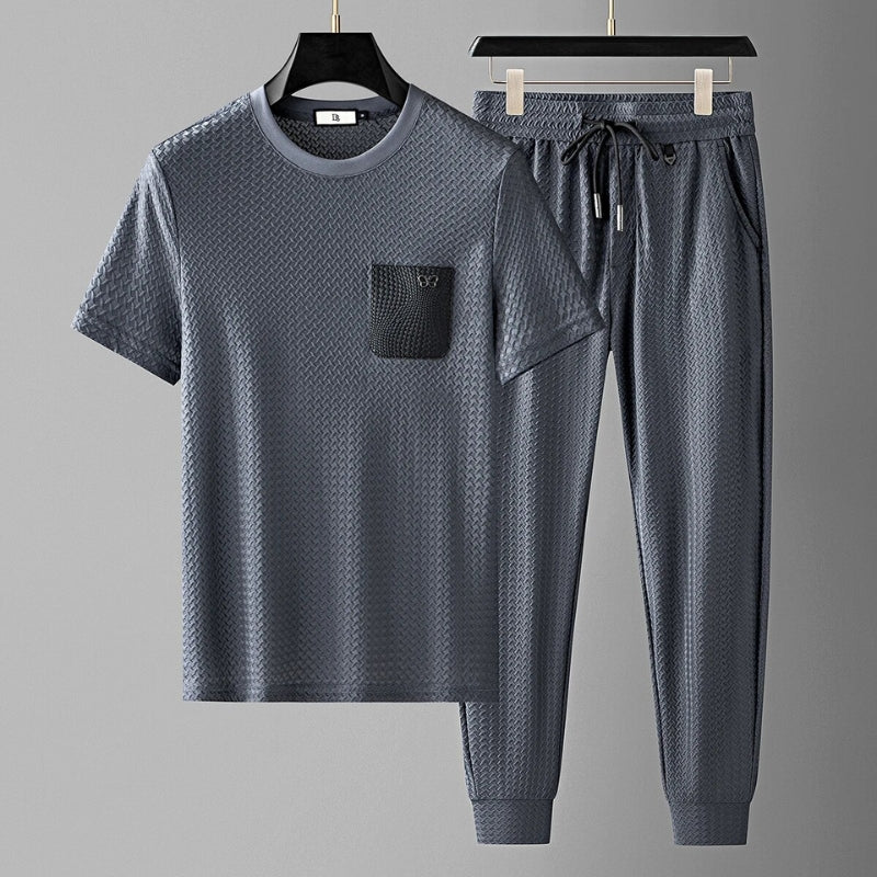 Vernon - Modern Jacquard Lounge Set | By Mason & Reed London