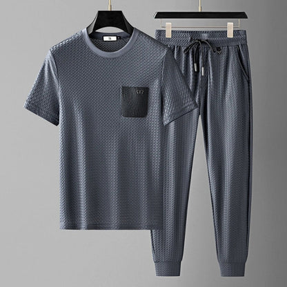 Vernon - Modern Jacquard Lounge Set | By Mason & Reed London