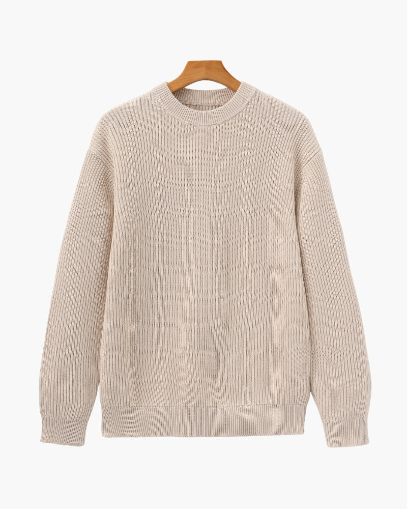 Kenneth - Classic Ribbed Crewneck | By Mason & Reed London