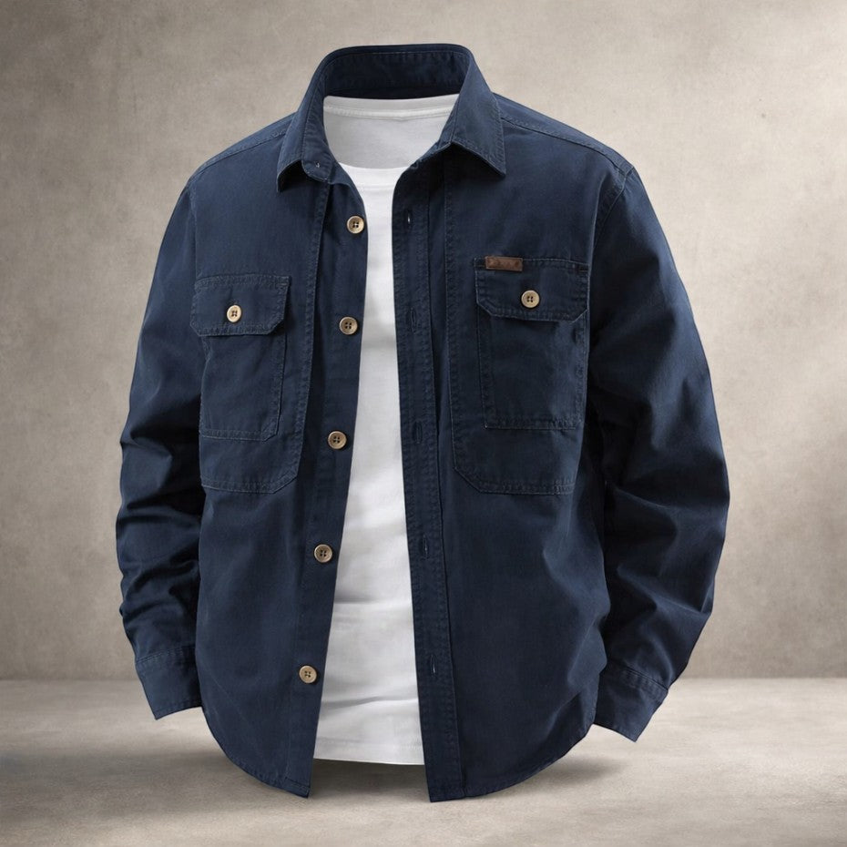 Shane - Classic Long Sleeve Shirt | By Mason & Reed London