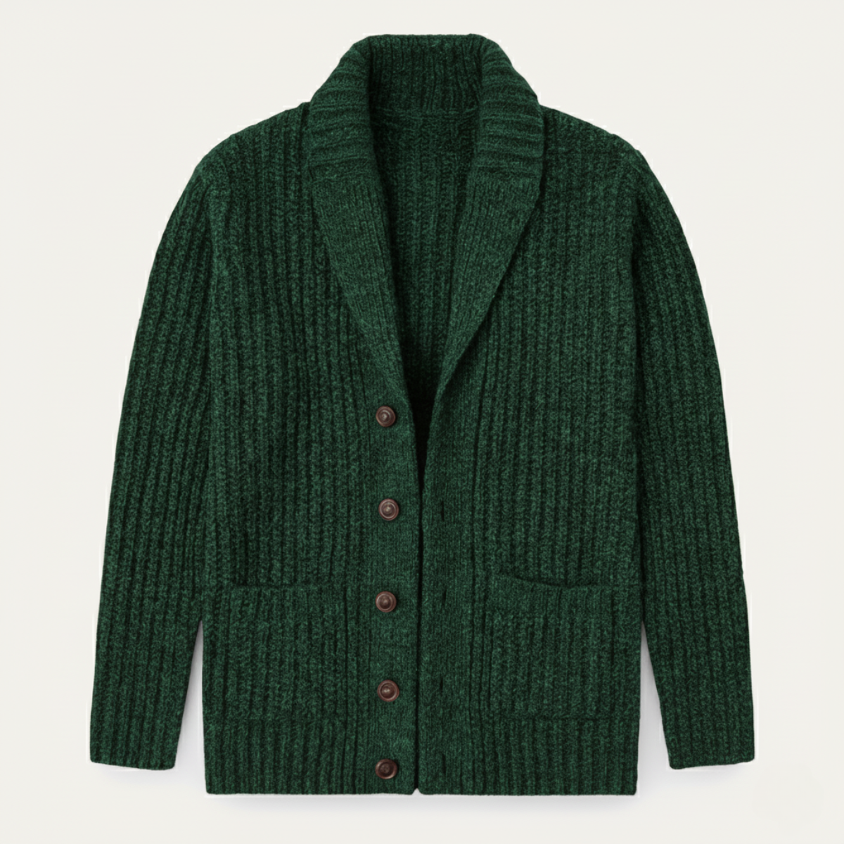 Gavin - Refined Collar Cardigan | By Mason & Reed London