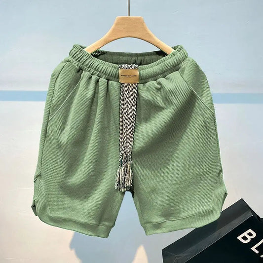 Stev - Relaxed Weekend Drawstring Shorts | By Mason & Reed London