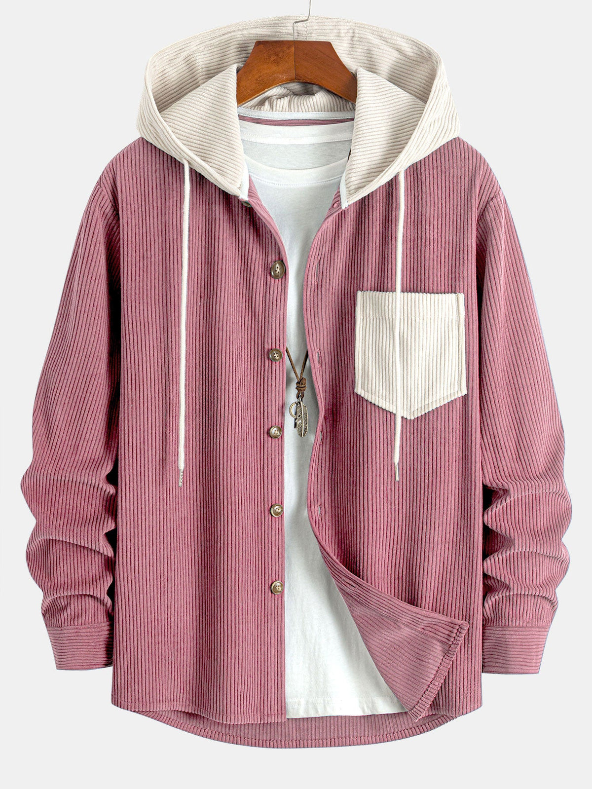 Edwin - Casual Hooded Shirt Jacket | By Mason & Reed London