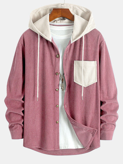 Edwin - Casual Hooded Shirt Jacket | By Mason & Reed London