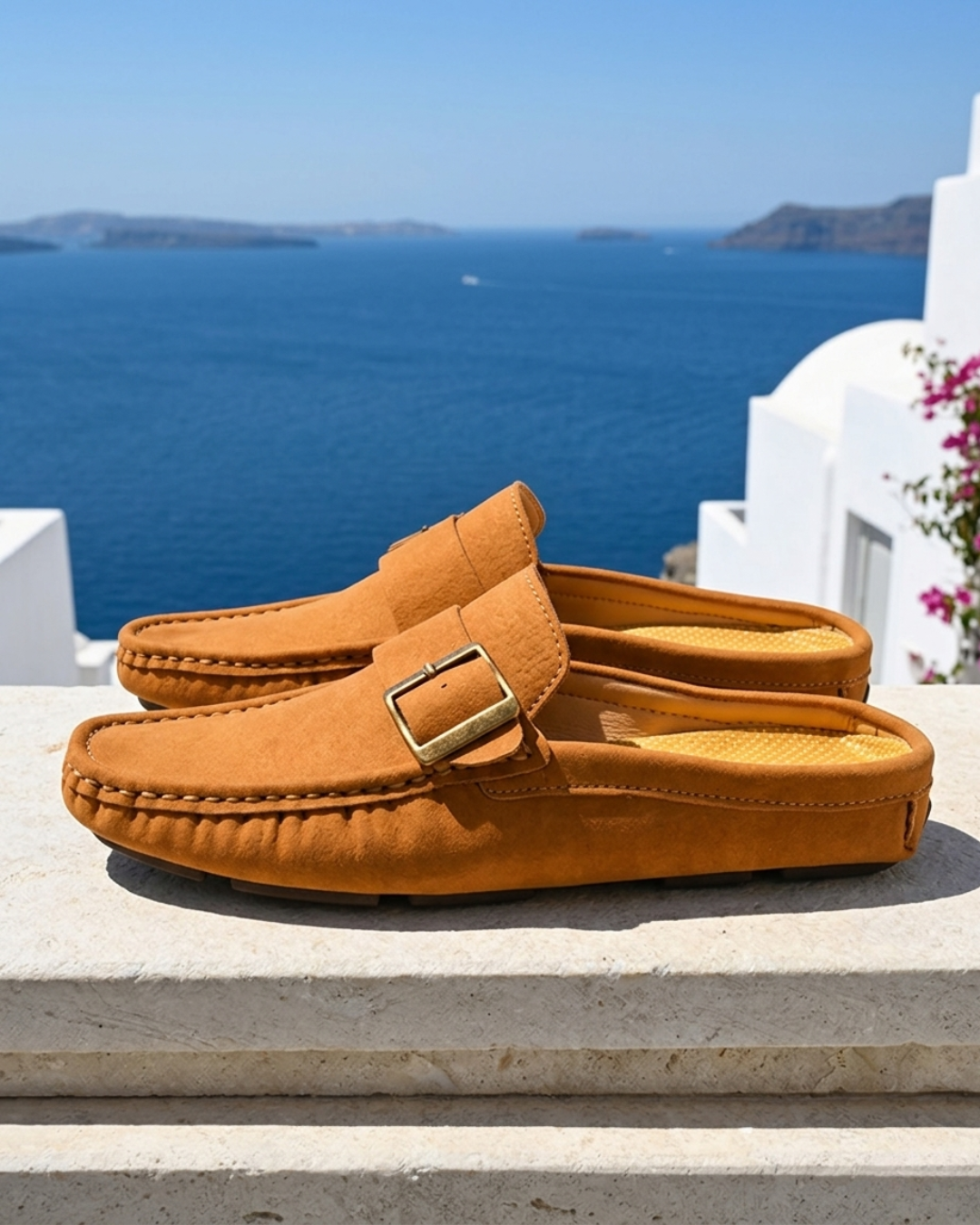 Clay - Relaxed Slip-on Mule Loafers | By Mason & Reed London