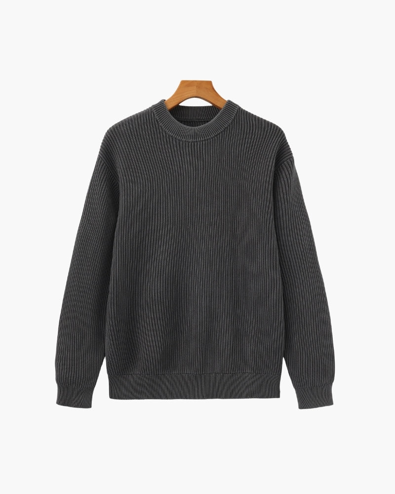 Kenneth - Classic Ribbed Crewneck | By Mason & Reed London