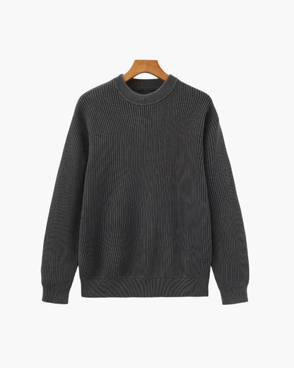 Kenneth - Classic Ribbed Crewneck | By Mason & Reed London