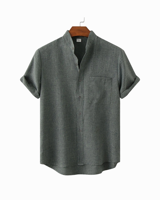 Ulysses - Relaxed Summer Button-Up Shirt | By Mason & Reed London