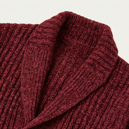 Gavin - Refined Collar Cardigan | By Mason & Reed London