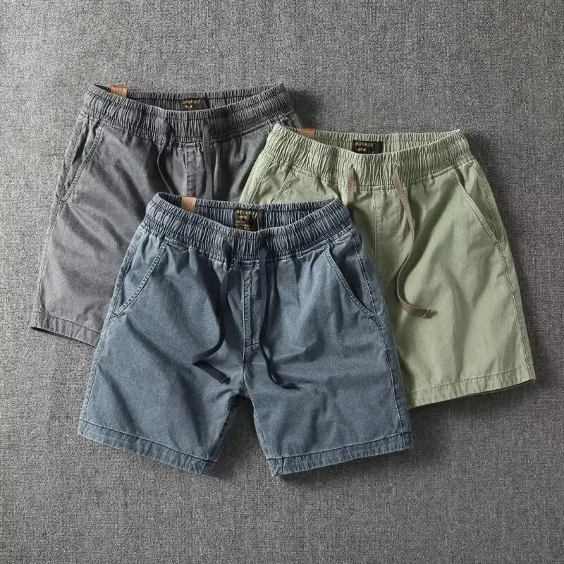 Crosby - Relaxed Everyday Drawstring Shorts | By Mason & Reed London