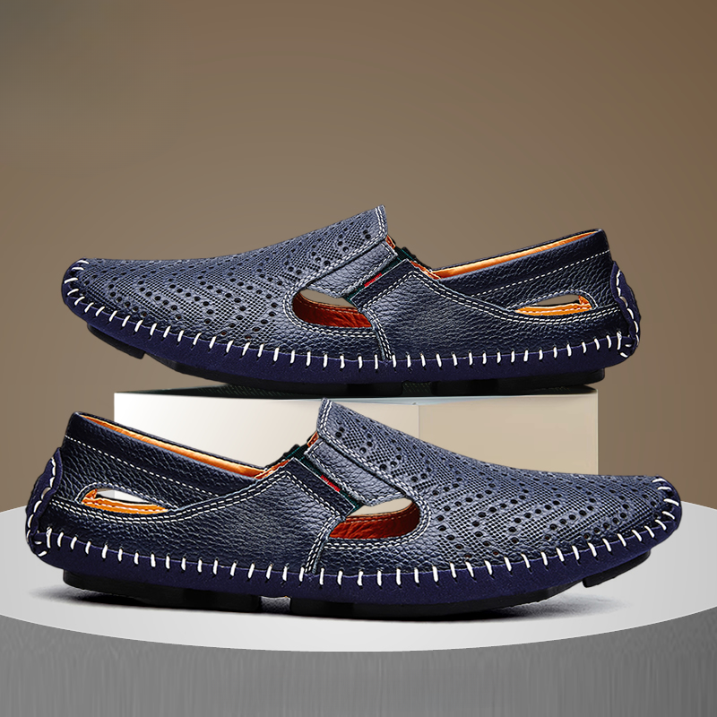 Leory - Classic Italian Comfort Sandals | By Mason & Reed London