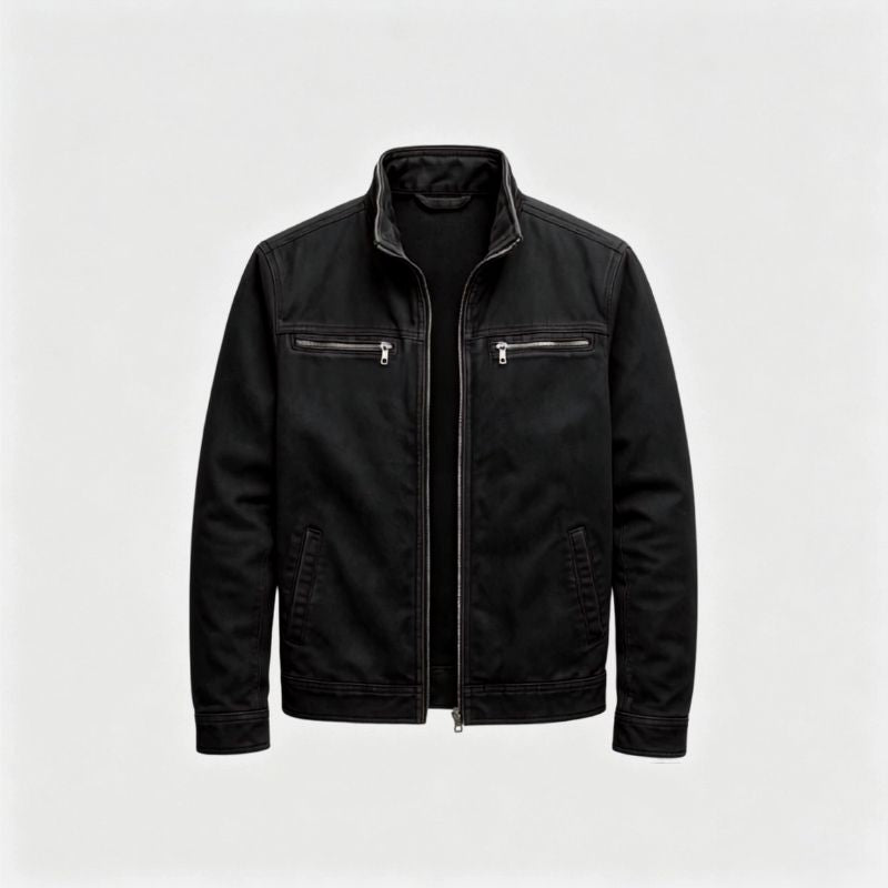 Kyle - Vintage Zip Utility Jacket | By Mason & Reed London