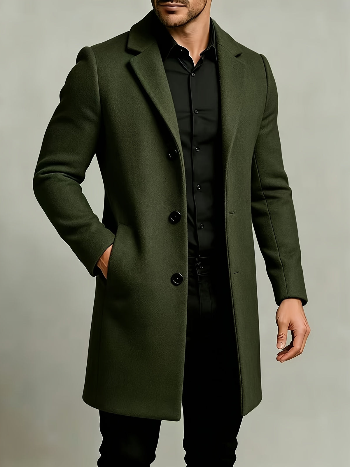 Kristopher - Business Casual Overcoat | By Mason & Reed London