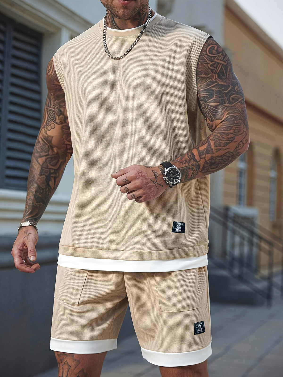 Javier -  Casual Sports Shorts Set | By Mason & Reed London