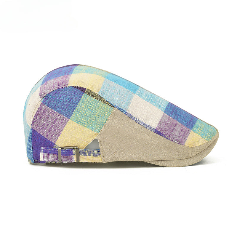 Rhodes - Everyday Colourblock Snap Cap | By Mason & Reed London