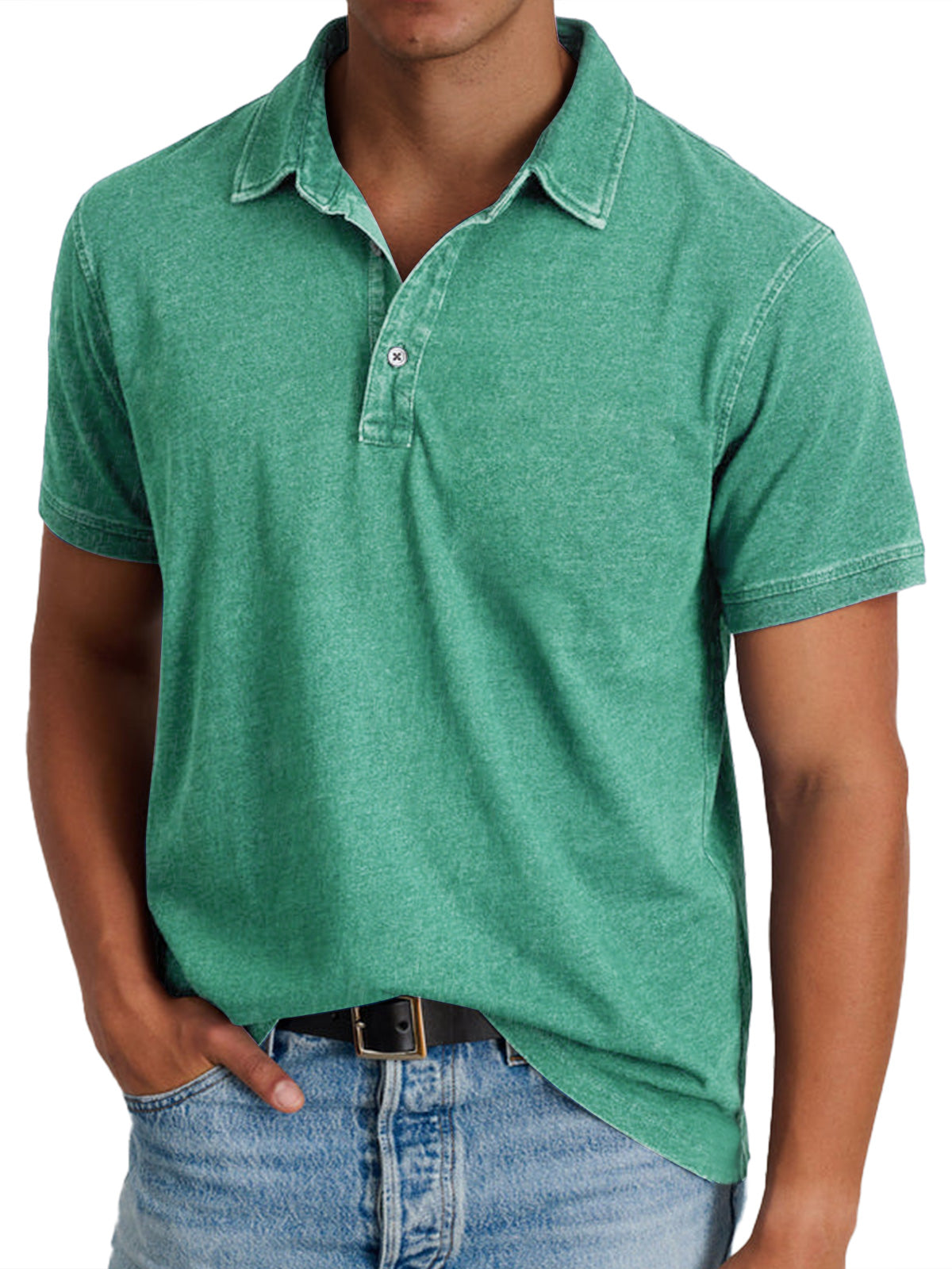 Rocco - Classic Textured Button Shirt | By Mason & Reed London