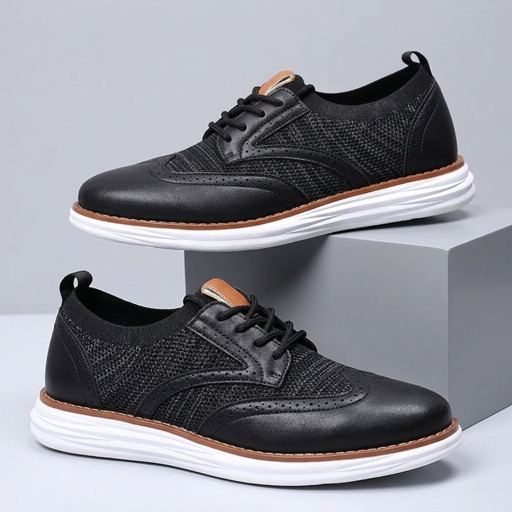 Patrick - Timeless Brogue Walking Sneakers | By Julian & Claire Toronto