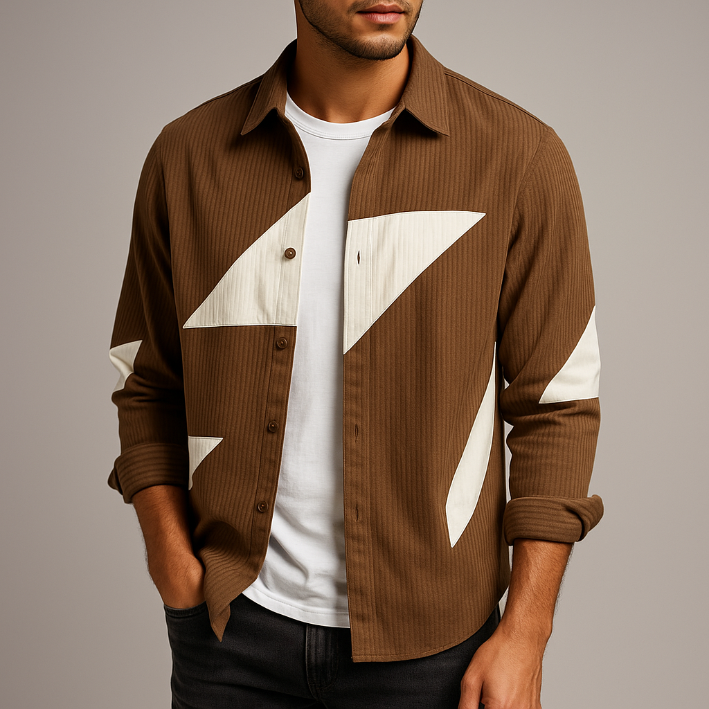 Ian - Classic Resort Stripe Shirt | By Mason & Reed London