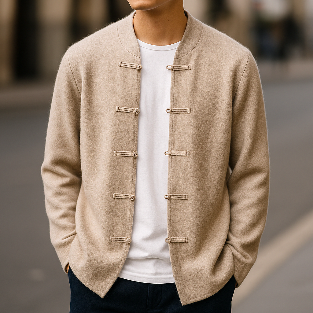 Barry - Refined Button Cardigan | By Mason & Reed London